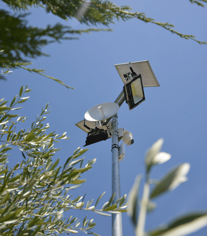 parabole, wifi, sicurezza